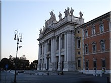 Fachada de San Giovanni in Laterano