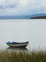 Barque de pecheur sur le Lac Titicaca