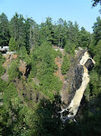 Up north's Big Manitou Falls (165 ft.)
