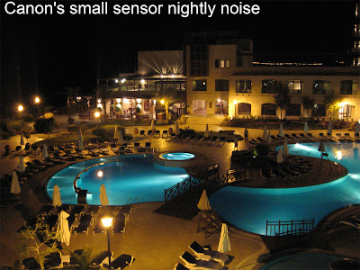 Canon's small sensor nightly noise