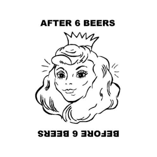 Beers Optical Illusion - Upside Down Optical Illusion