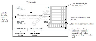 deposit slip fill