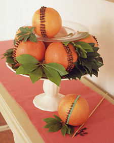 Citrus Pomander Centerpiece