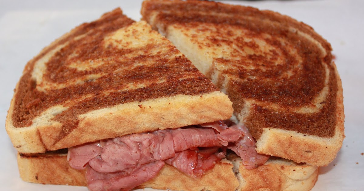 Eat Boise Boise Deli Adventure Marbled Rye, Pastrami and Egg Salad