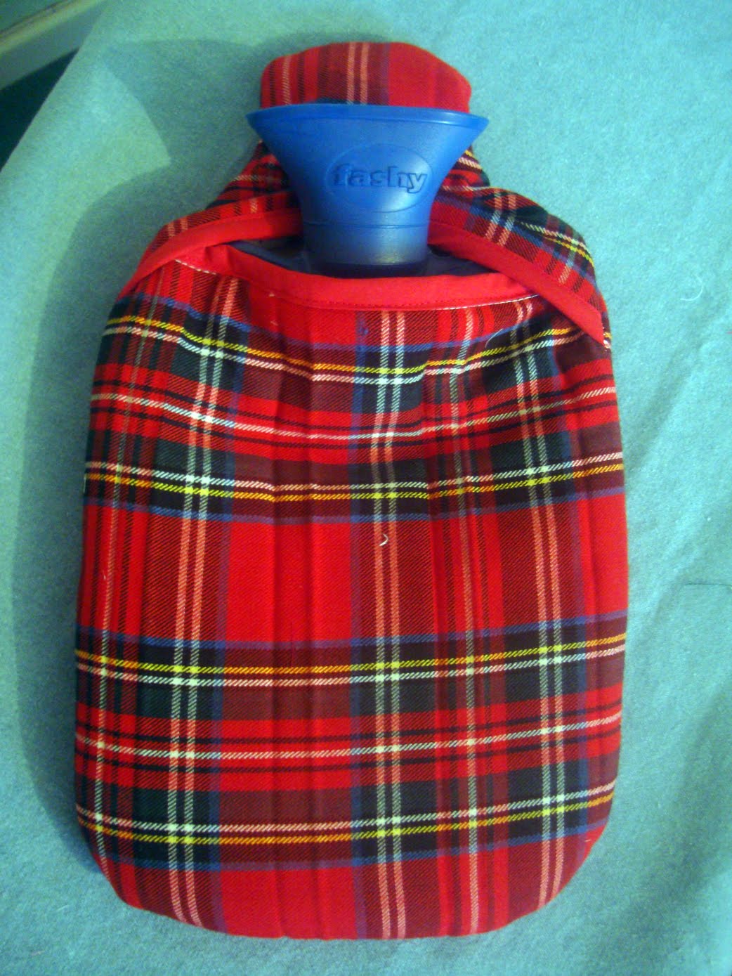 LilyRibbons Hot Water Bottle Cover Tutorial