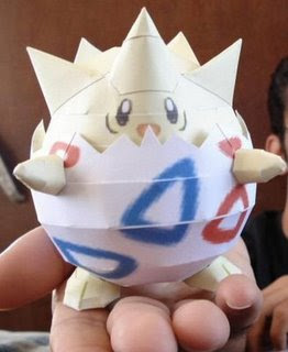 [Non-Origami]Collection pokemon Togepi+papercraft