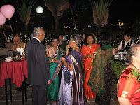 Guest having cocktail
