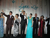 the toasting ceremony