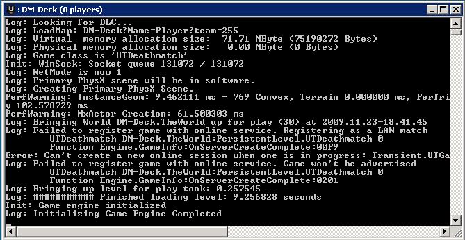 Step 1: Start your UDK client,