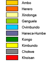 Distribuição dos Povos de Angola