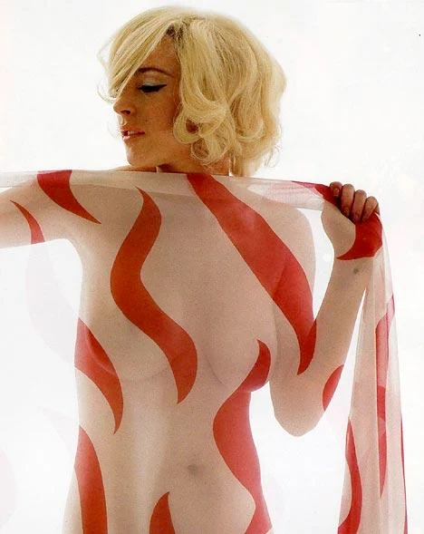 Lindsay Lohan's nude Marilyn Monroe tribute