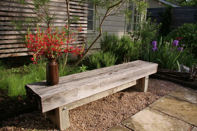 The Grackle: sit: Garden Bench