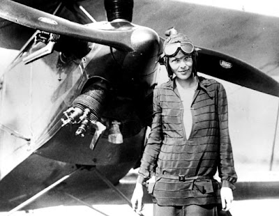 Amelia Earhart on Amelia Earhart Was So Hot