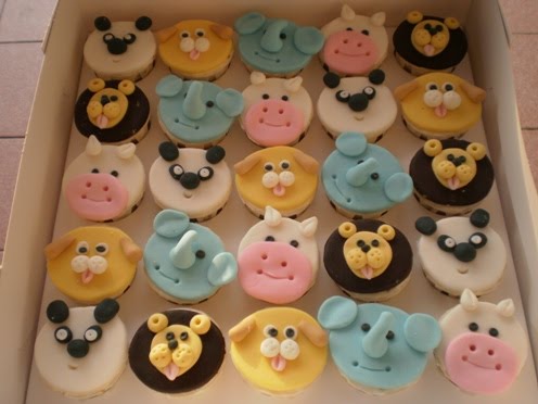 Animal Themed Cupcakes Animal Themed Cupcakes