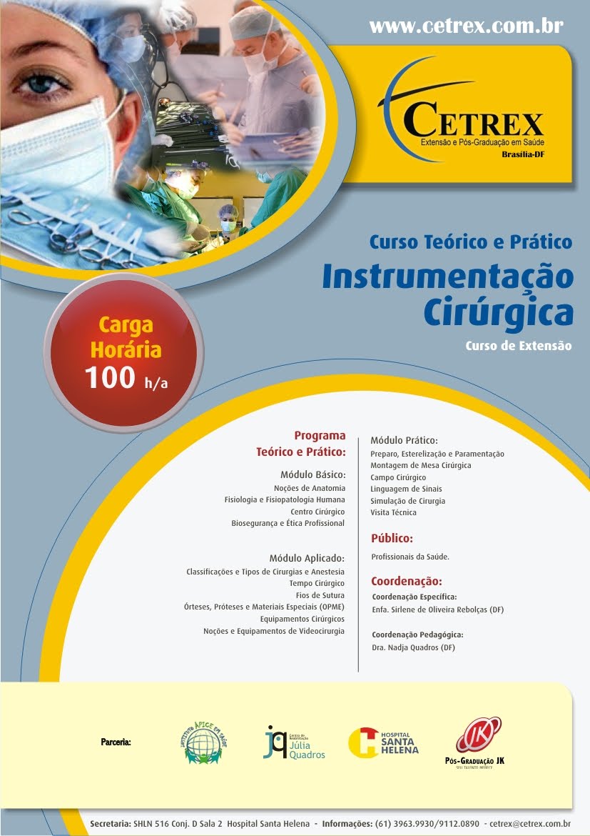 Curso de instrumentacao cirurgica rj