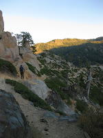 Image of the view from 5 Lakes Trail Alpine Meadows, CA