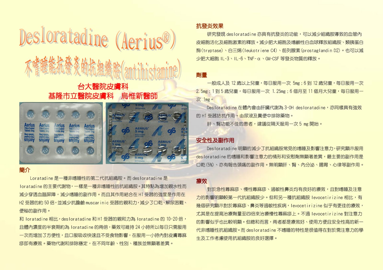 Desloratadine Vs Claritin D