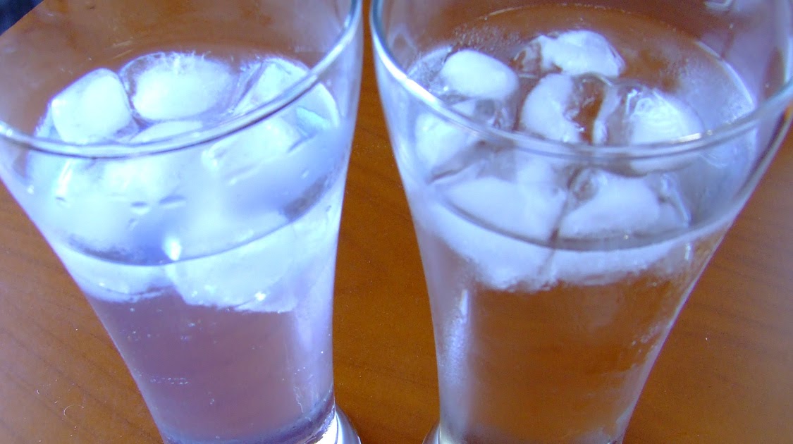 Scientician Indian Tonic Water IT GLOWS! thanks to the magic of quinine