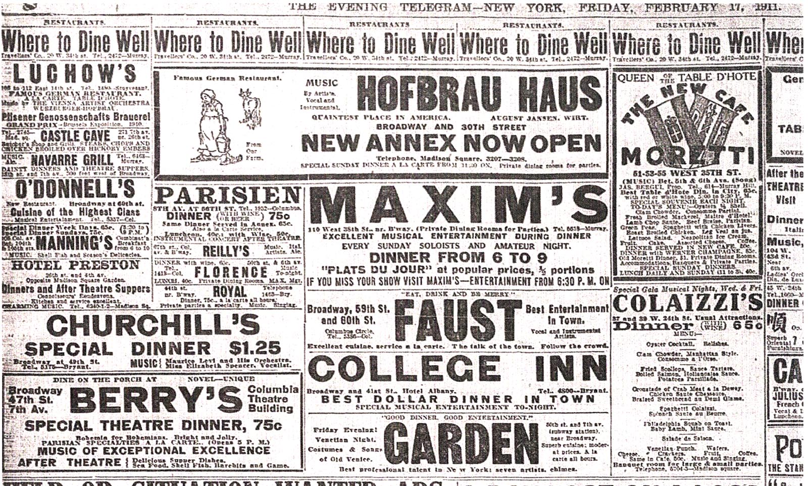 Paper advertising