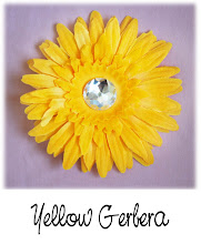 4" Yellow Gerbera