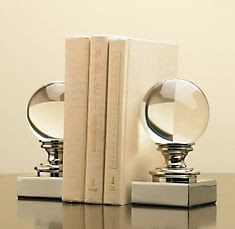 Crystal Bookends