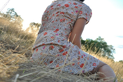 floral printed tea dress