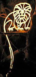 Lighted Lion