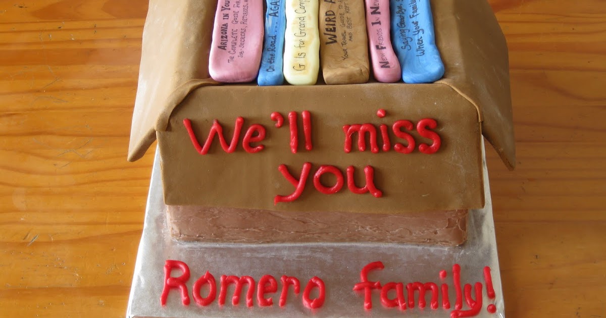 Custom Cakes by Kim Moving Box Cake