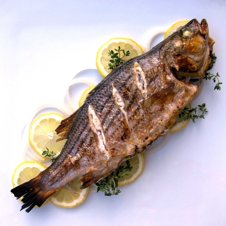 JULES FOOD... Grilled Whole Red Tilapia and Striped Bass