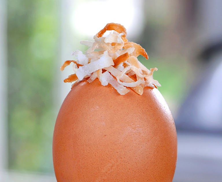 JULES FOOD... COCONUT EGG CUSTARD...a healthy treat for anytime