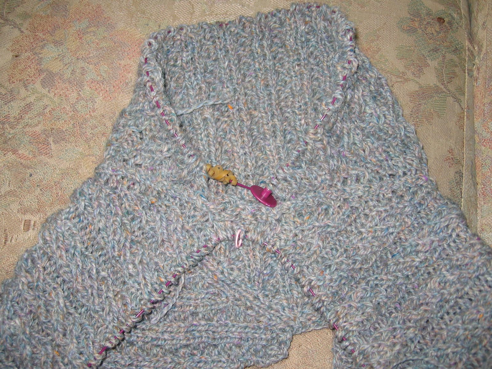 Knitting Outside the Lines: Top-Down Design Tutorial 10: Dividing the Arms fr...