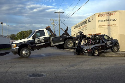 photo said x26quot;Tow trucks get