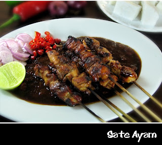sate ayam madura, sate ayam