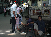 Old Fashioned Shoe Shine at the Terminus