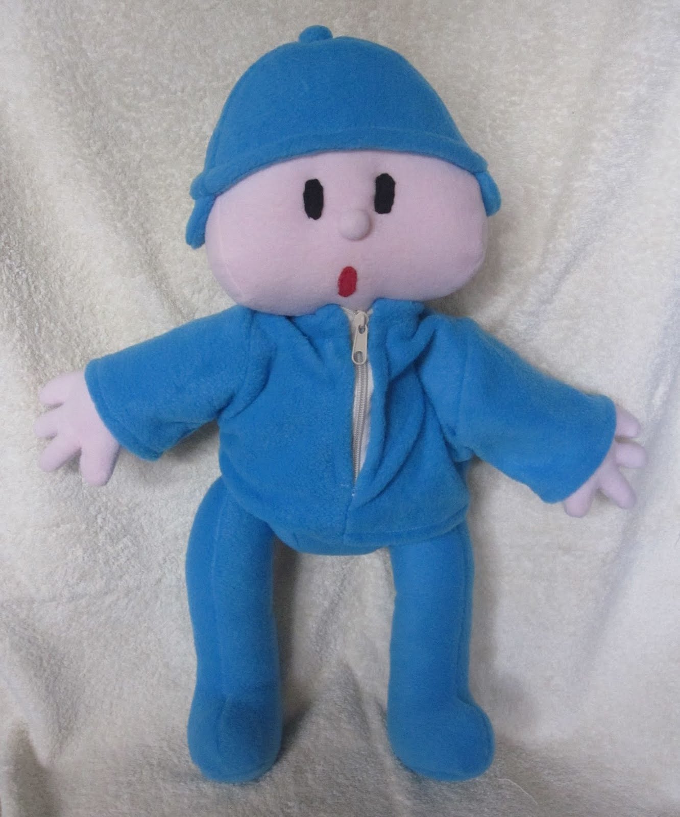 muñecos de tela polar