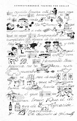 Una Lima Que Se Fue : Variedades 982 - Correspondencia Taurina por