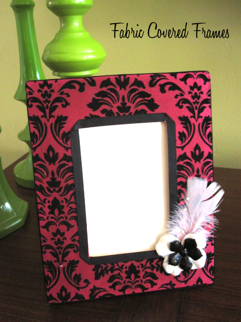 Make Fabric Covered Picture Frame