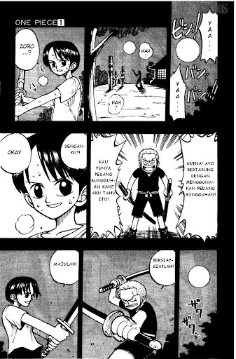 Baca Manga, Baca Komik, One Piece Chapter 5, One Piece 5 Bahasa Indonesia, One Piece 5 Online