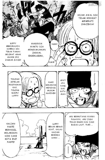 Baca Manga, Baca Komik, One Piece Chapter 5, One Piece 5 Bahasa Indonesia, One Piece 5 Online