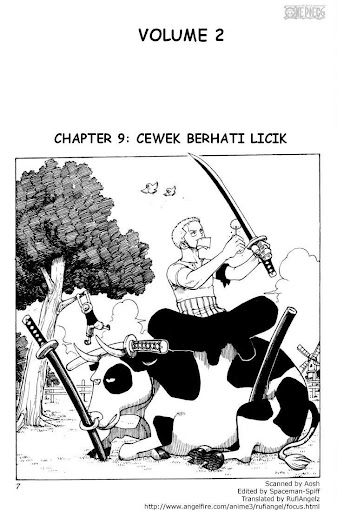 Baca Manga, Baca Komik, One Piece Chapter 9, One Piece 9 Bahasa Indonesia, One Piece 9 Online