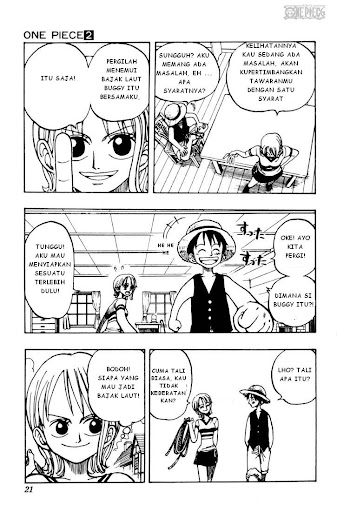 Baca Manga, Baca Komik, One Piece Chapter 9, One Piece 9 Bahasa Indonesia, One Piece 9 Online