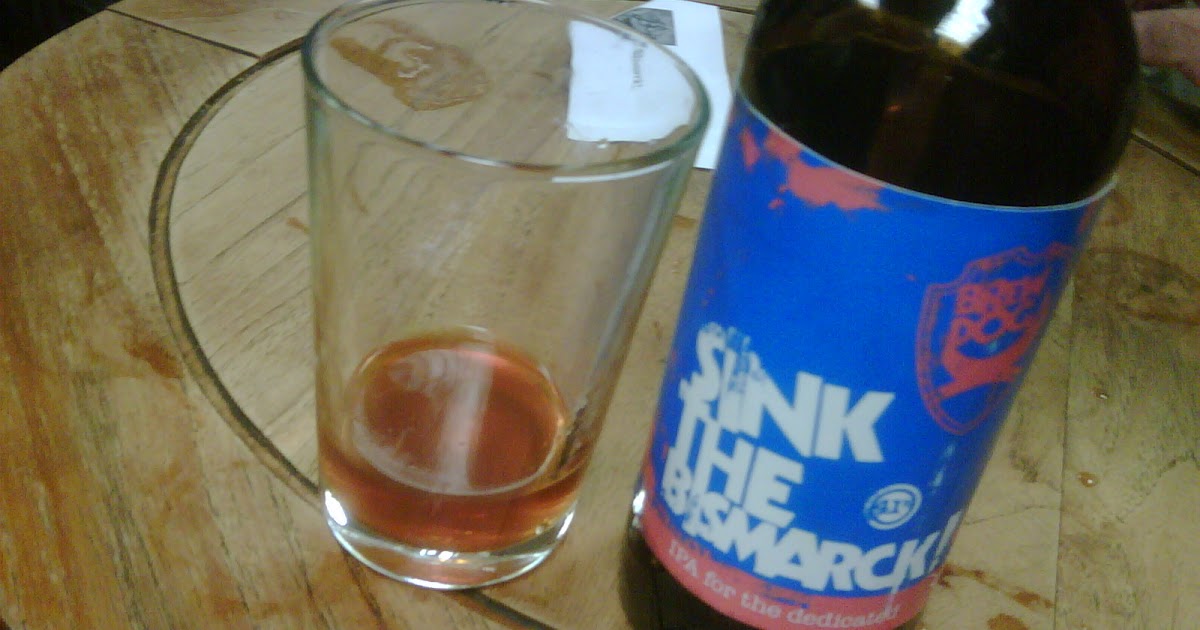 Mark Dredge Beer I've Sunk the Bismarck