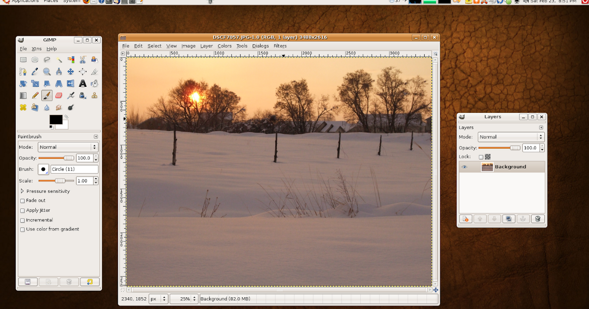 GIMP Photo Editing Tutorials Saturating Colors/Selective Saturation