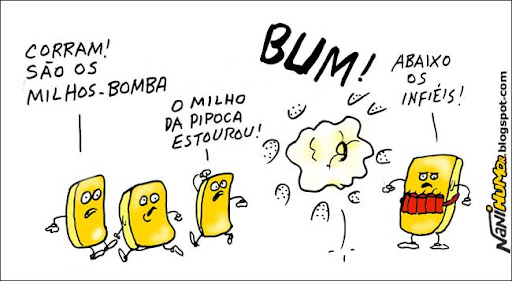 O Humor das Coisas (milho, seringa e sutiã)