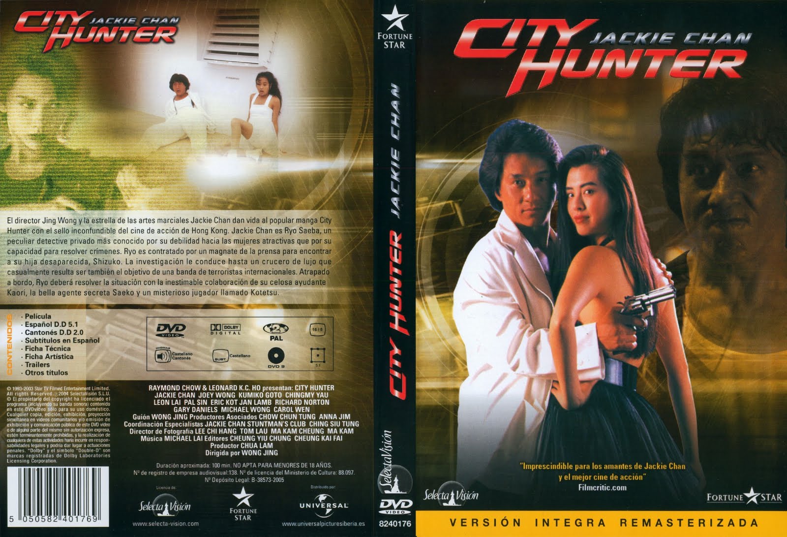 Peliculas DVD: City Hunter