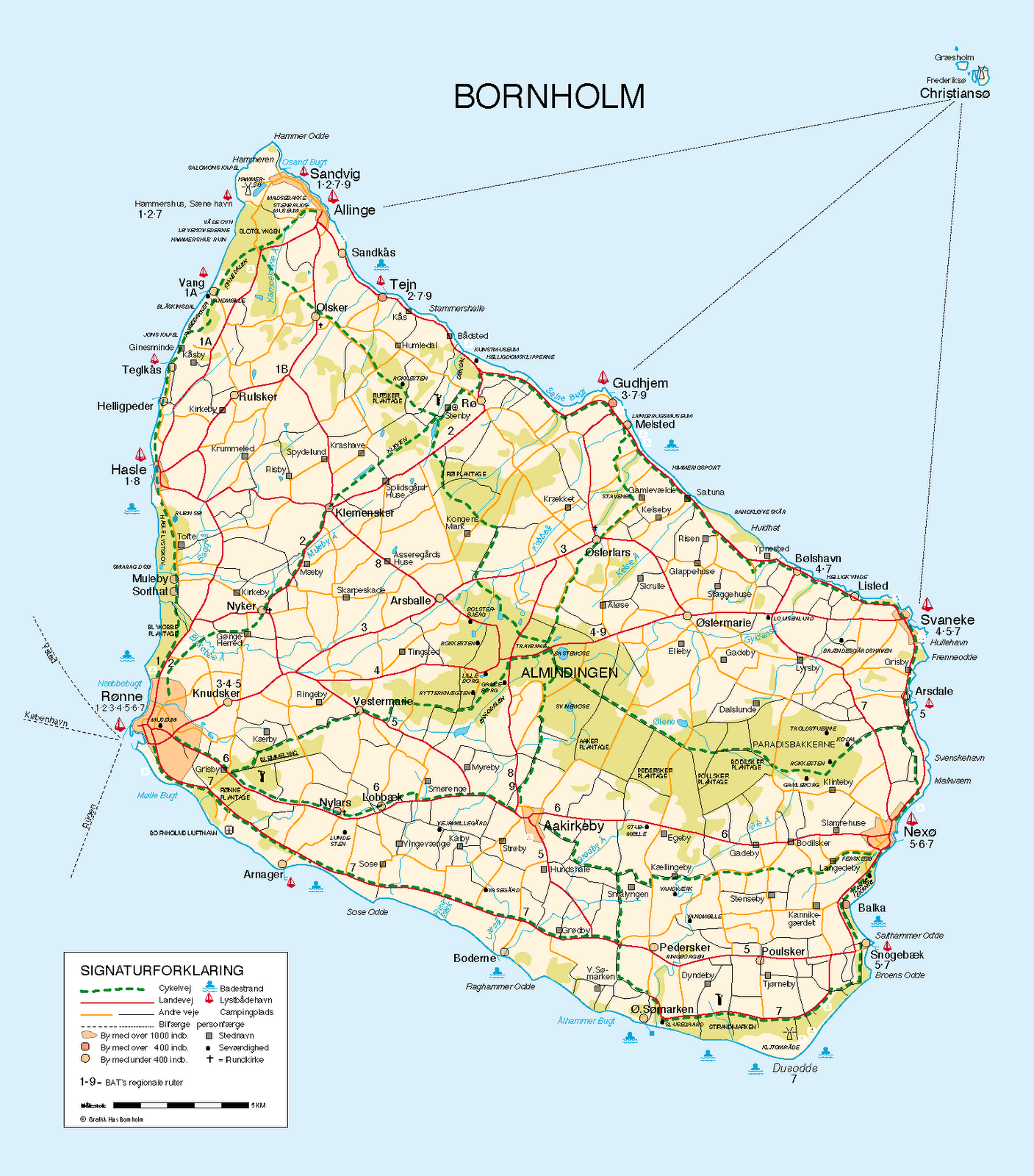 kraina wiatraków Bornholm