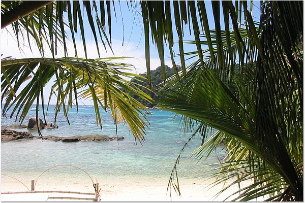 Coral Beach - Besar Island, Malaysia