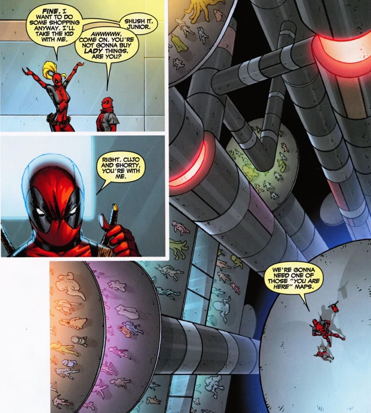 X-men Supreme: Deadpool Corps #4 - Galactic Insanity and Awesome