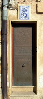 La porta de la parròquia