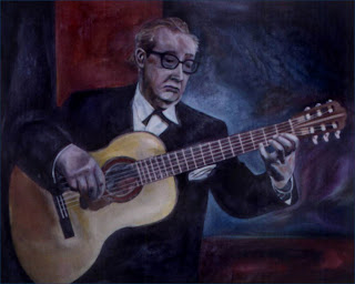 Andrés Segovia - 80 cm x 100 cm - ano 2000 Andrés Segovia - 80 cm x 100 cm - ano 2000
